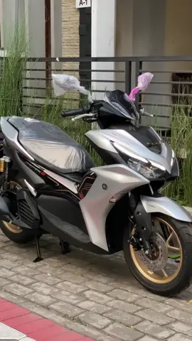 Alhamdulillah turun juga😂😂#aerox155 #aeroxnew #aeroxs 