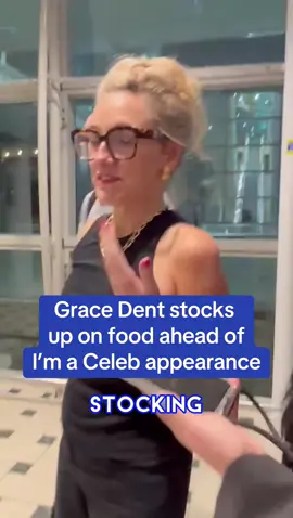 Restaurant critic and Masterchef star Grace Dent has been stocking up on nice food ahead of her appearance on I’m a Celebrity… Get Me Out of Here #imaceleb #imacelebrity #imaceleb2023 #gracedent #masterchef #masterchefuk #imacelebritygetmeoutofhere #fyp #news 