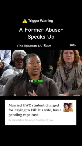 Not all men , but some men. Is there enough to equipt womxn with the ability to discern which side a man falls under? Is there still grace to give men the benefit of the doubt ? It seems more and more womxn are at risk. Are we teach young boys and men not to rape?  #cultre #sa #assualt #safety #womxn #children #vote #patriarchy #abuser #cputstudent #cput #abusedvictim #southafricatiktok🇿🇦🇿🇦🇿🇦 #trendingtiktok #westerncapetiktok #gautengticktok #mpumalangatiktok #freestatetiktok #easterncapetiktok #southafricatiktok #explorepage✨️ #fyp 