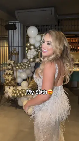 The best 30th a girl could with for🩷 so grateful to my amazing mum & dad, Jack, best friends & family for making it so special! Big thank you to @cinderspartydress1 for the dress of dreams👗 @Lee Morrison 🎧 for playing the best tunes all night  @Jonny Crane On Sax 🎷 & @beatsbytom 🥁 for bringing the party!!! 