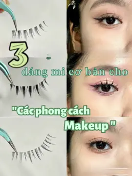 Nếu các nàng đang tìm kiếm cách để biến hoá đôi mắt của mình trở nên xinh đẹp hơn thì có thể thử 3 loại mi giả này #migia #ganmi #micong 