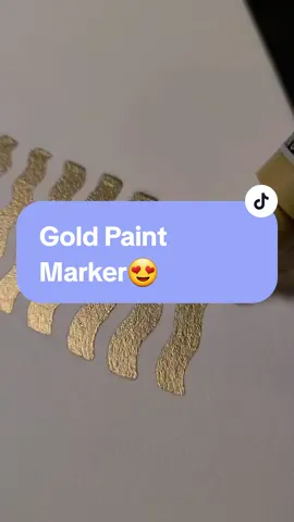 I want to use this on EVERYTHING! #goldmarker  #goldpaintpen  #decocolor  #decocolorpen  #artsupplies  #paintpen  #bestartsupplies  #artandcrafts  #diycraftsupplies  #fyppaint  #satisfyingvideo  #satisfyingdrawing 