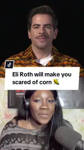 Well we’ll never eat corn the same way again #eliroth #thanksgivingmovie #horror #horrortok #slasher 