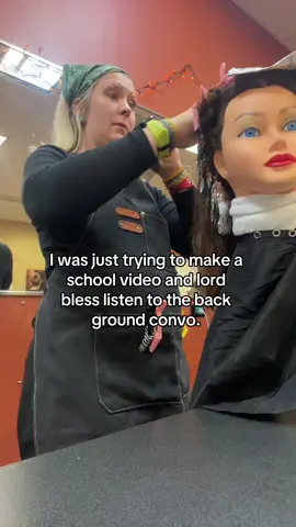 Yall VOLUME UP. #cosmetology #cosmetology #cosmetologyschool #cosmetologystudent #hair #parent #mom #fyp 