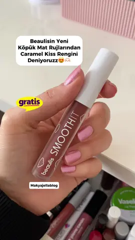 Rengin güzelliği😍😍 . . . . #beaulis #ruj #gratisindirimi #lips #keşfet 