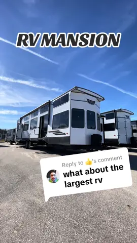 Replying to @👍 This is the BIGGEST RV I can get you! Welcome to the 42VIEW by Wildwood! #rv #rvlife #rvtour #trailer #glamping #glamper #luxuryrv 