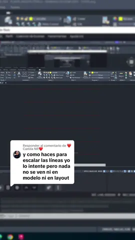 Respuesta a @❤Camila NR❤ Comando RE o REGEN para actualizar el dibujo. #autocad2024 #autocad #autocadtutorial #viral #respuesta #autocadtip #archhoo 