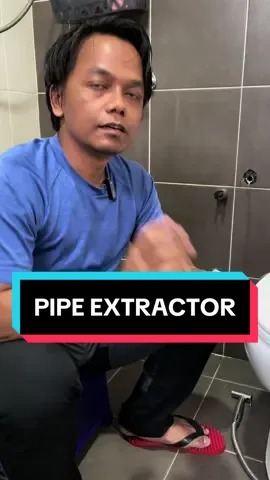 Cara cara keluarkan paip pecah atau patah dan tertinggal di dalam hos guna pipe extractor. #plumber #tukangpaip #DIY #repairpaippecah #pipeextractor 