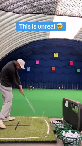 The accuracy 🎯 (via @Slomoswinglibrary) #golf #practice #target #swing #smooth #accurate 