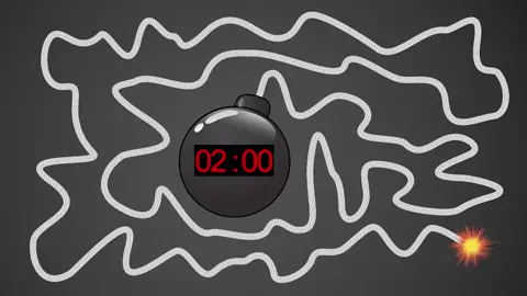 2 Minute Timer BOMB  With Giant Bomb Explosion#tiktok #fyp