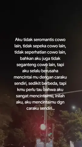 Maaf jika kamu dipertemukan dengan orang seperti ku @L