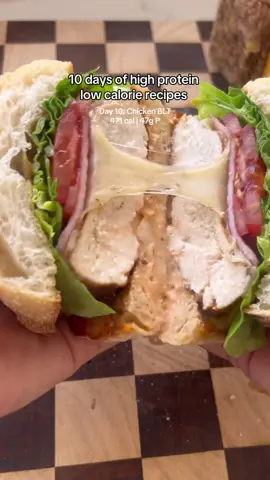 CHICKEN BLT 🔥 Day 10 of 10 high protein, healthy, low calorie recipes. INSPO @Dan Roberts 