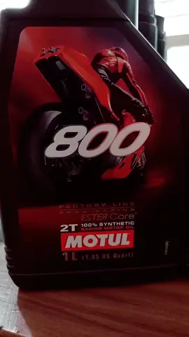 2T terbaik pilihan ramai 👍🏻👍🏻 #engineoil #motul800 #motulmalaysia #easyoil #2tengine #minyak2t #2tmotul800 #madeinfrance  #minyakenjinmotorsikal #affiliate #newbieaffiliate #sparepartmotormurah #fyp #foryoupage #foryou #viral #explore #explorepage 