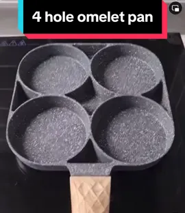 4 Hole Omelet Pan for Burger Egg Ham Pancake Maker Wooden Handle Frying Pot Cook #4holeomeletpan #omeletpan #affiliatemarketingforbeginners2023🔥🔥 #tiktokaffiliate #support_me #fypシ゚viral #budolfindsfyp 