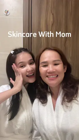 Lần đầu skincare chung sản phẩm với mẹ #bomcosmeticvn #peptide24k #ampoule #skincare #chonglaohoa #serumvang24k