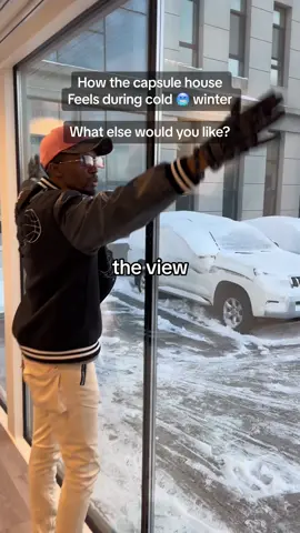 How our Capsule House feels during cold winter 🥶 ❄️  Well insulated, floor heating and air conditioning. Suitable for extreme weather conditions  and all terrains.  Get in touch with us. #houseoftiktok #housetour #dubaitiktok #luxury #luxuryrealestate  #dubai #london #londonlife #business  #capsulehotel #capsulehouse #luxuryhomes #luxuryvacation #luxuryhouse #realestatelife #realestateagent #realestateinvesting #realestateinvestor #realestatetiktok #realestatehacks #realestatetips #realestate #realestatebroker #investimento #invest #investing #investimentos #investment #invetir #immobiler #immobile #bienesraices #bieneraices #bienesraicesmexico #bienesraíces #bienesraicesargentina #deutchland #deutchland🇩🇪 #germany🇩🇪 #germany #switzerland #switzerlandnature #switzerland🇨🇭 #romania #romania🇷🇴 #england #netherlands #nederland #nederlands #nederland🇳🇱 #france #france🇫🇷 #spain #spain🇪🇸 #españa #españa🇪🇸 #norway #norway🇳🇴 #sweden #sweden🇸🇪 #finland🇫🇮 #finland #poland #poland🇵🇱 #southafrica #southafricatiktok #nigeria #ghana #ghanatiktok🇬🇭 #nigeriantiktok🇳🇬 #italy #italia #dubai #saudiarabia #winter #wintervibes #qatar #abudhabi #egypt #CapCut 