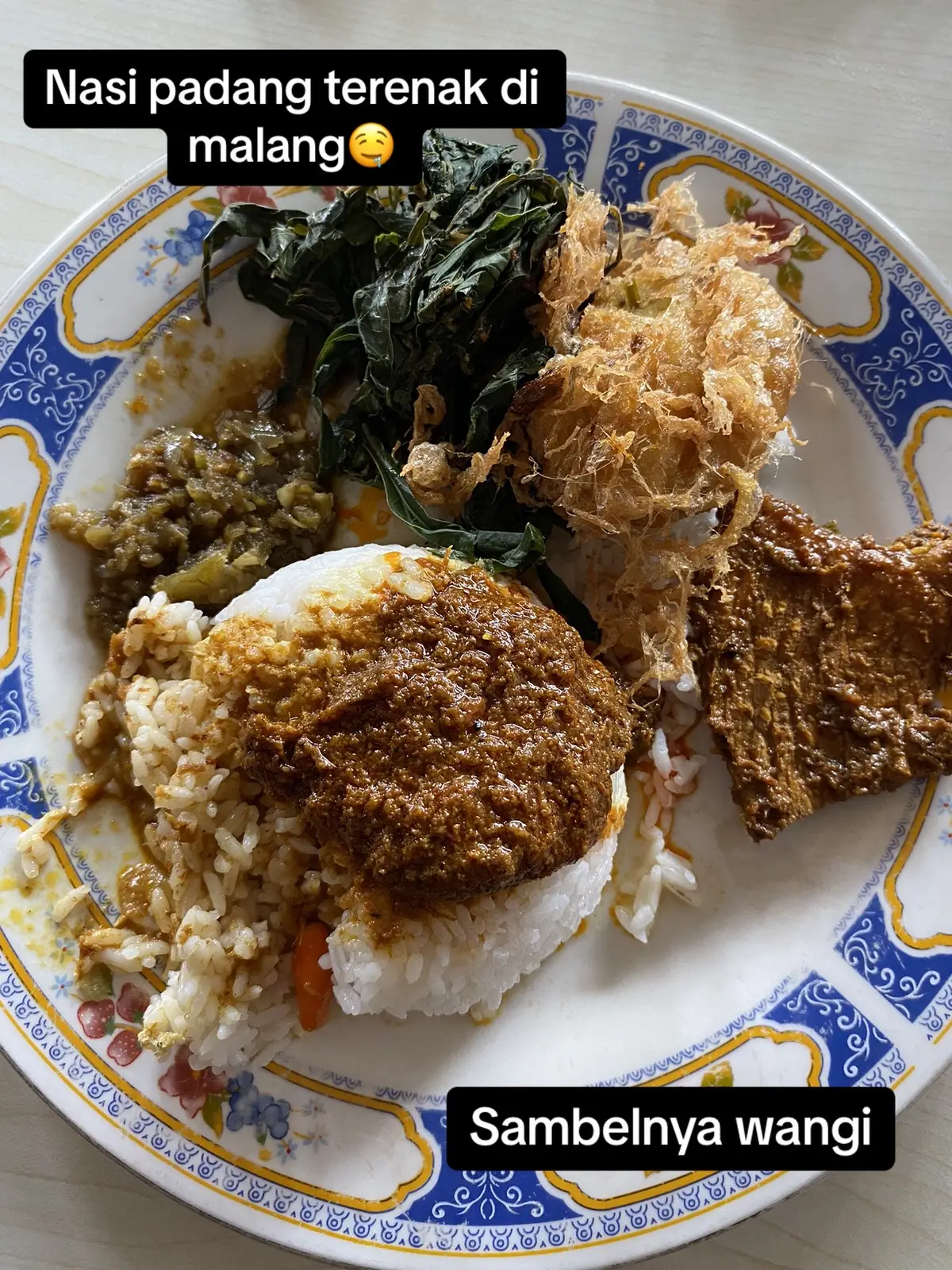 Akhirnya nemu nasi padang yang enak🤤#nasipadang #kulinernalang #makananenakmalang #fypシ 