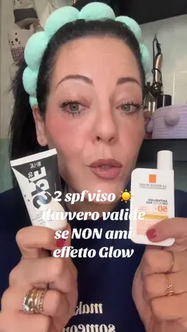 2 spf viso ☀️ davvero valide se NON ami  effetto Glow #spf #spf50 #spfxmakeup #protezionesolare - @mulaccosmetics @La Roche-Posay 
