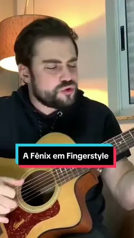 Vale a pena ver de novo! Nosso vocal @brunofaglioni mandando uma versão Fingerstyle de A Fênix Quer ver outras músicas nessa pegada? Conta pra gente nos comentários  #rosadesaron #rock #fingerstyle 