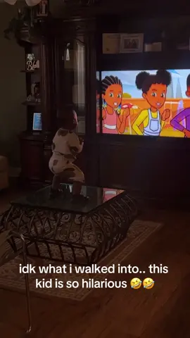 Show em’ how it’s done nephew! 👏🤣  🎥: @Eillom  🎶: ABC Song | Gracie’s Corner .  #graciescorner #representationmatters #youtube #musicforkids