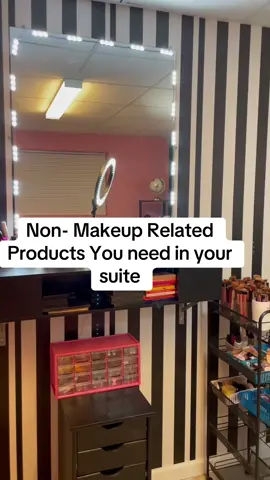 Non makeup related products you need in your suite #makeupartist #serviceprovider #atlantabridalmua 