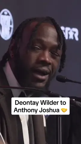 Deontay Wilder delivers a classy message to Anthony Joshua 🤝 #RiyadhSeason | #DayofReckoning | Dec 23 | #Boxing | #DeontayWilder | #AnthonyJoshua 