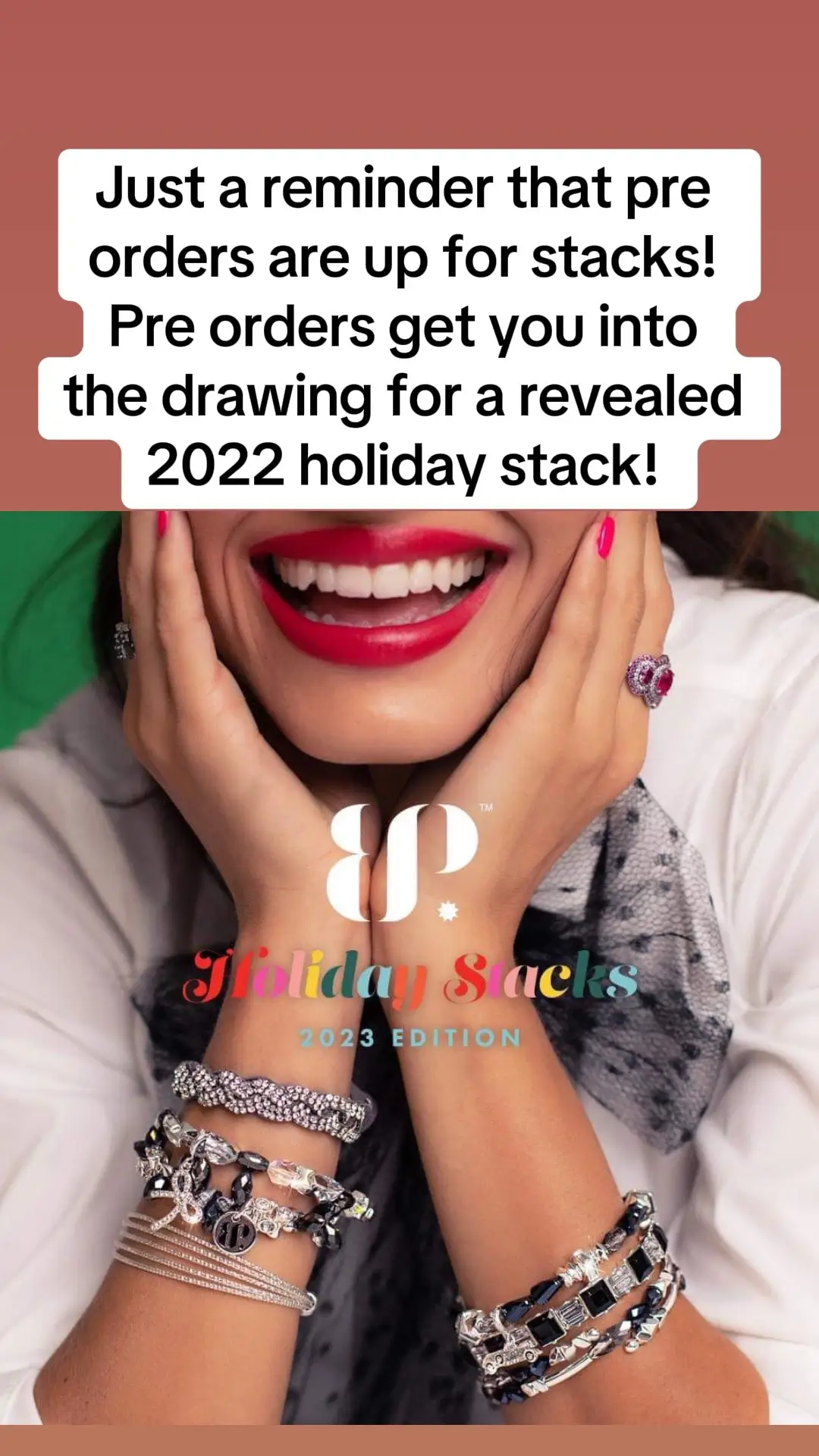 Get those pre orders in! The party will be Saturday or Sunday! ❤️ #stacks #holiday #jewelry #surprise #jew 
