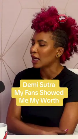 Shoutout to the fans for appreciating performers just the way they are 🙌 @Birthmarked Demi #hollyrandallunfiltered 