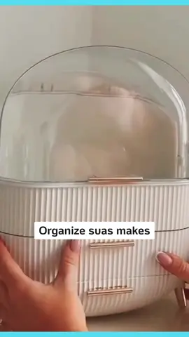 Chega de make espalhada! 💄 Link na bio. #organizadordemakeup #makeup #dicasdemake #organizador #TikTokMadeMeBuyIt #TikTokMeFezComprar #guiadeofertauol 