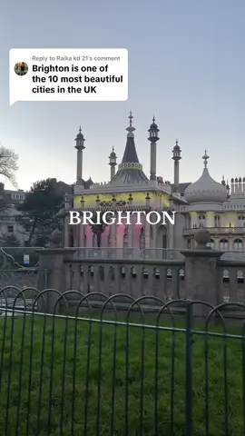 Replying to @Raika kd 21 Royal Pavilion📍Brighton 🇬🇧#brighton #londonlife #viral #fypシ゚viral #foryou #lovegreatbritain #amazing#🇬🇧 #❤️ #fypage #placetovisit#royalpavillion #royalpavilionbrighton  