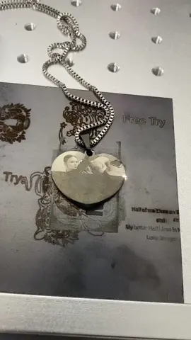 Customized a meaningful necklace for her #jewelry #necklace #customizedgift #customizednecklace #photonecklace #loveyoualways #meaningful #tiktokshopblackfriday #tiktokshopcybermonday 