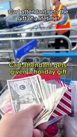 Cart attendant gets the gift of a lifetime!