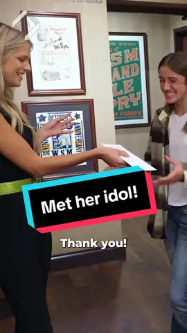 Where are our Carter Faith fans at?? Sweetest girl ever🥹 #countrymusic #carterfaith #surprise 