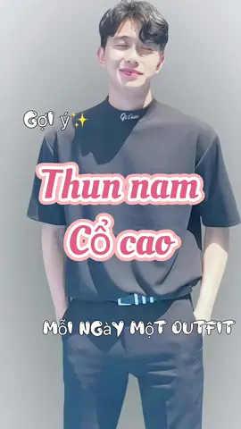 Áo thun Unisex Cổ cao ôm CUDDL #review #aothunam #xuhuong #thoitrangnam 