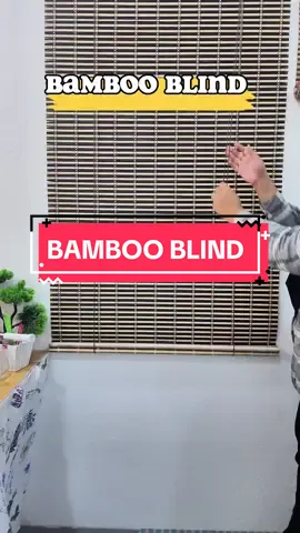Tirai buluh sesuai untuk indoor dan outdoor juga tau #LangsirSuperSave #TikTokShop #tiraibuluh #bambooblind #tiraioutdoor #bambooblindsoutdoor #langsirbuluh #tirai #ideadekorasirumah 