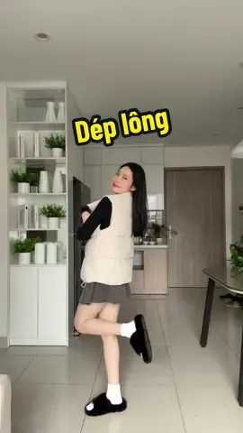Dép lông xinh cho mùa đông nè #nguyenkieuchinh #kichi22 #22etm #deplong #depnu 