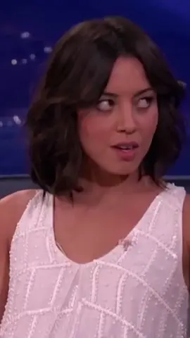 #aubreyplaza on being mean #conanobrien #latenight #talkshow #nbc #actress #interview #comedy 