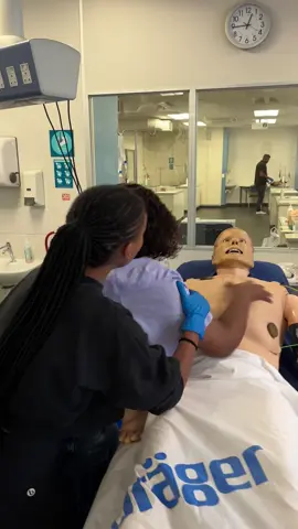 Simulation session with our 3rd year medical students 