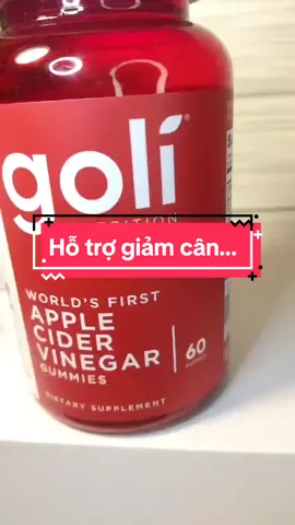 Giấm táo Goli giúp giảm cân, tốt cho hệ tiêu hoá, thuần chay...Chua chưa ngọt ngọt ngon không tưởng !! #tpcn_bảo_vệ_sức_khoẻ #tpcn #keodeovitamintonghop #keodeovitamin #keodeo #golivietnam #goli 