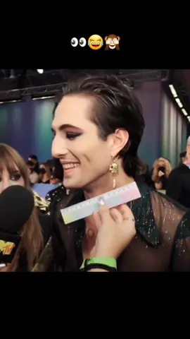 🔥😂So, ten points😂😂🔥 14.11.2023, MTV EMA, Budapest, Hungary 🇭🇺/cc: mtvisrael #maneskin #damianodavid #damiano #damianodavidmaneskin #maneskinofficial #viral #foryou 