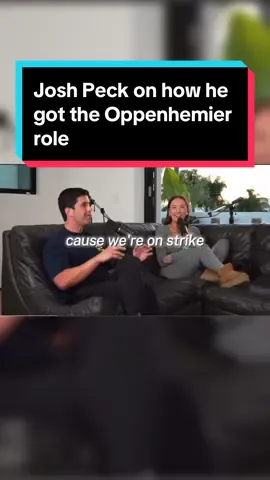 How Josh Peck ended up in Oppenhemier #joshpeck #tanamongeau #cancelledpodcast 