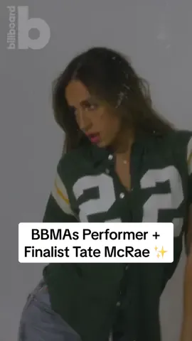 Look out! @tate mcrae is coming in hot with a #BBMAs performance like no other. Take a look back at her record-smashing year on the Billboard charts before the show on SUNDAY 💥 Catch the show Nov. 19 on Billboard socials, @BBMAs or at bbmas.watch #tatemcrae #billboard #billboardcharts #billboardmusicawards #pop #greedy #tatertots #thinklater 