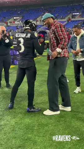 Baltimore’s own Carmelo Anthony 🔥 #baltimore #ravensflock #nfl 