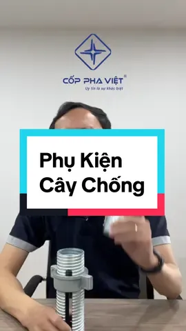 Ống ren cây chống phụ kiện sản xuất cây chống giàn giáo #copphaviet #xaydung #giangiao 
