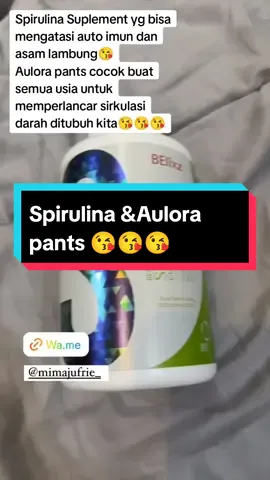 #aulora #auloraindonesia #aulorajakarta #auloratangerang #auloratangerangselatan #aulorapantsurabaya #aulorapantswithkodenshi #auloraseries #aulorapants #spirulinabelixz #asupangizisehatseimbang #asupangiziibuhamil #asupangizi #giziibumenyusui #ibumenyusui #magh #asamlambung 