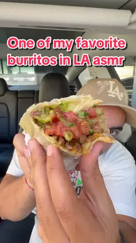One of my all time favorite burritos in LA comes from Eduardos Border Grill in westwood #mukbang #asmr #eating 