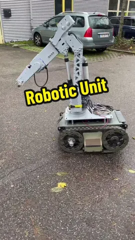 Robotic Unit with Robotic Arm #robotic #arm #roboticarm #robotics #engineering #robot #hitech #robots 