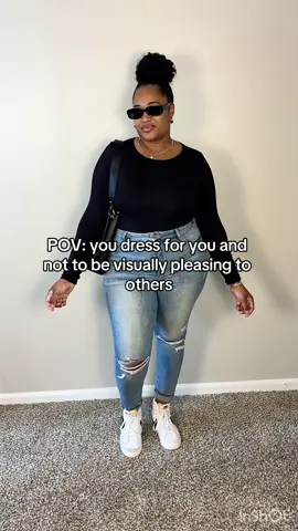 Free the soft belly! I dress in what I like not what makes others feel good to see. Follow @itsmorganvictoria for more midsize curvy finds and outfit inspo Size 14 5’4” 195 lbs #amazon #amazonfind #amazonfashion  #MidsizeFashion #MidsizeStyle #basics #OOTD #fashion #autumn #basicstyle #everydaystyle #casual #curvygirl #fallootd #datenightoutfit #plussize #ootdblackgirl #midsizeblackgirl #blackgirlstyle Follow for more!