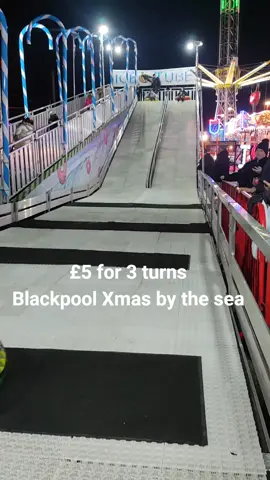 Blackpool Xmas by the sea 2023 what do you think of the slide ? #blackpool #fyp #slide #xmasbythesea #promenade #fun #fyp #foryou #thingstodo #fypfun #fypblackpool #foryoupage #foryoublackpool 