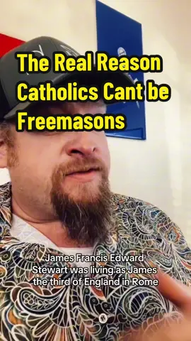 The original reason Catholics can’t be Freemasons #catholic #pope #freemasonry #religion #bible #History 